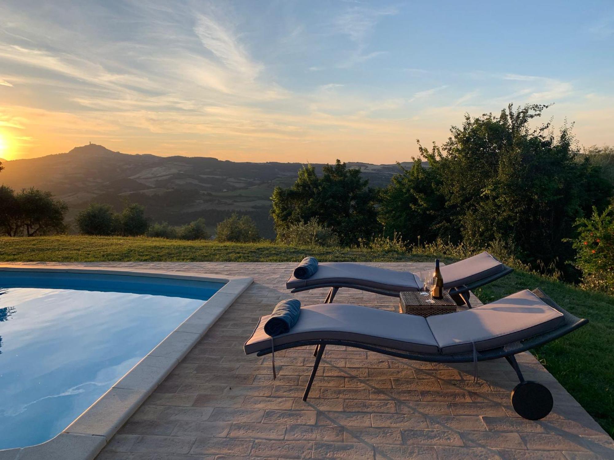 Villa Bellavista - Piscina Ad Uso Esclusivo Celle sul Rigo Kültér fotó